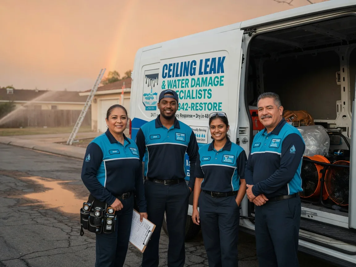 Ceiling Leak Cleanup company in Melrose, MN