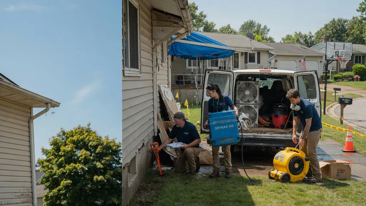 Ceiling Leak Cleanup in Melrose, MN near me